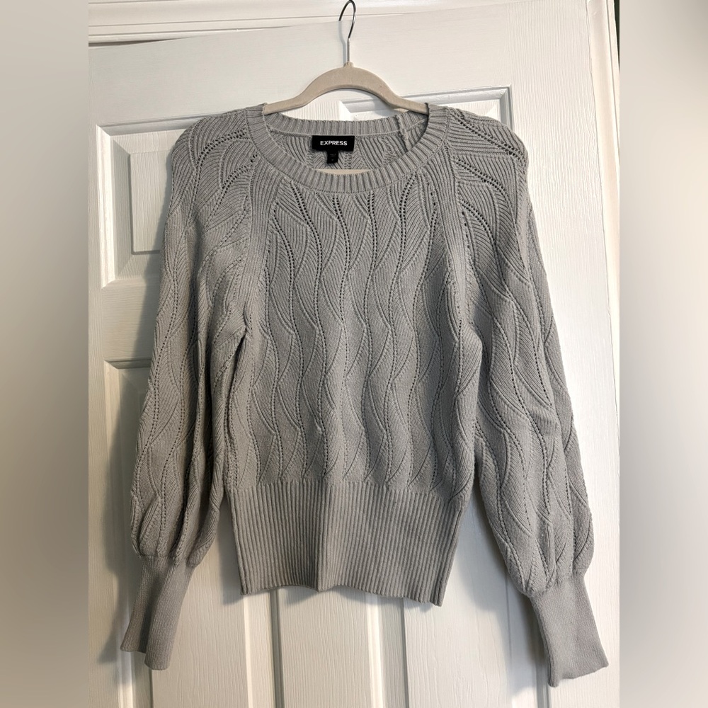 Gray Express Sweater